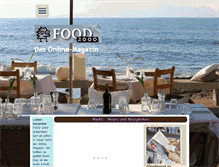 Tablet Screenshot of food2000.de